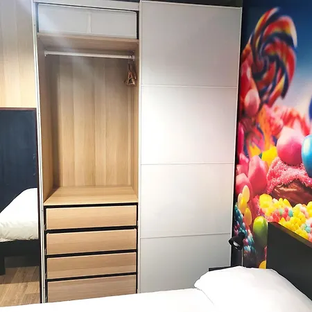 Apartment Candyland-20min Disney-famille *