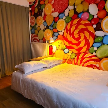 Apartment Candyland-20min Disney-famille *